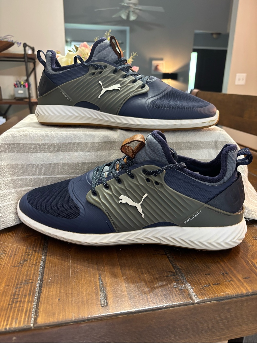 Puma Navy golf shoes